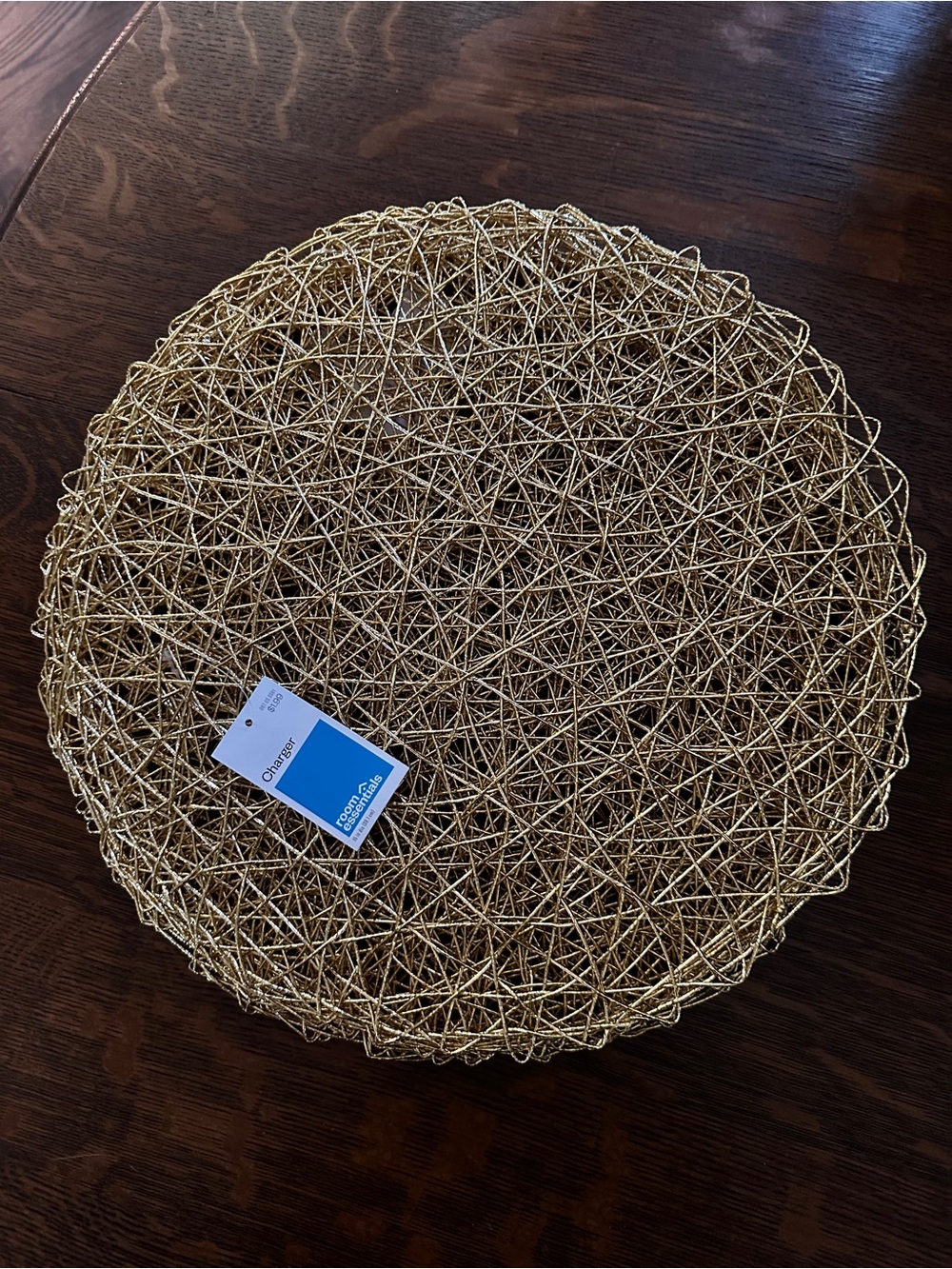 Set of 8 Gold 15” Chargers—Target